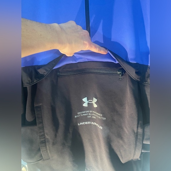 Under Armour Blue and Black Sweatshirt - Picture 4 of 14
